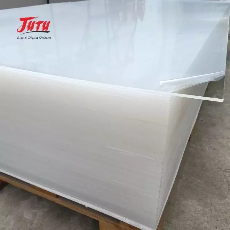JUTU Factory Price Laser Cutting Clear Acrylic Sheets High Transparent PMMA Acrylic Sheet