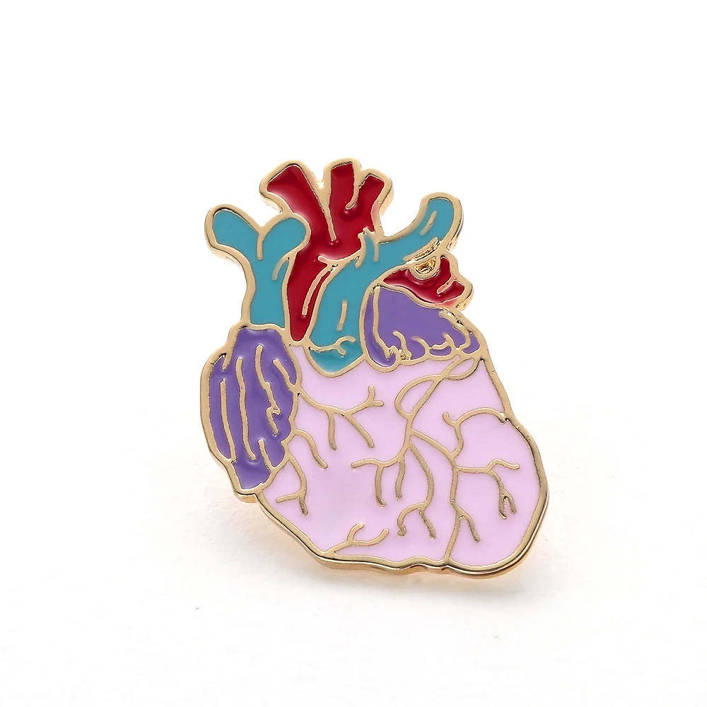 Fashion Medical Jewelry Stethoscope Enamel Pin for Nurse Doctor Physicians Medical Student Gift