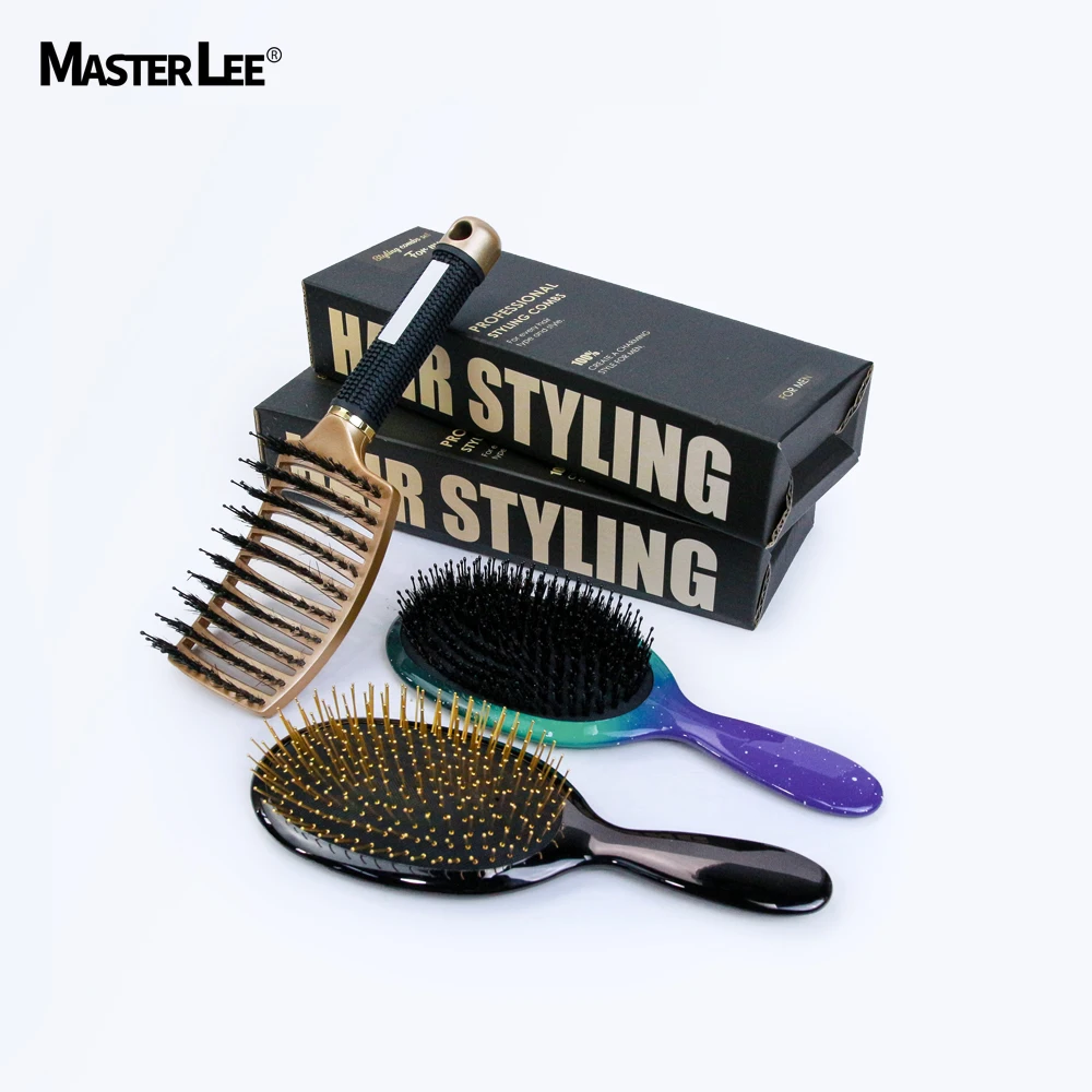 Popular Paper Box Comb Brush Box Craft Paper PVC Window Paper Pakcgings Custom Logo Design