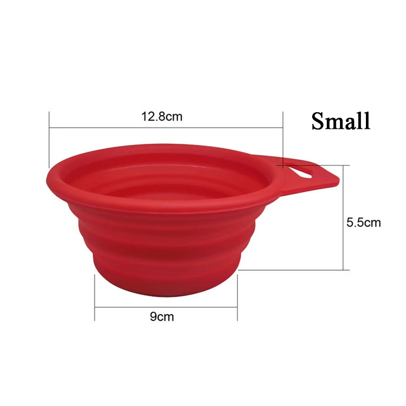 Высококачественная миска для домашних животных, роскошная Складная Силиконовая кормушка для здорового питания, для собак и кошек