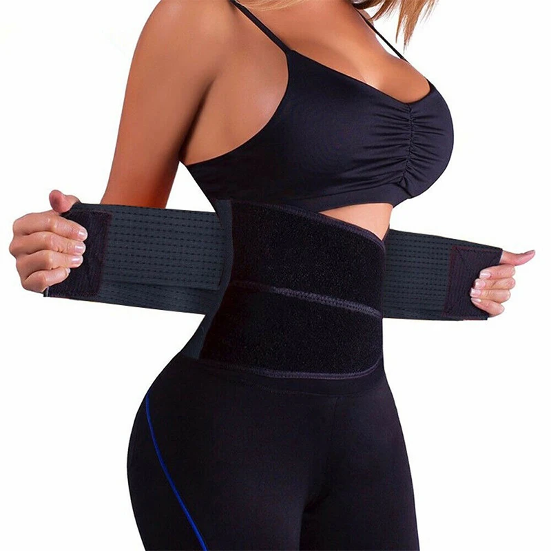 Woman Waist Trainer Body Shaper Slimming Belt Sheath Belly Tummy Control Sweat Shapewear Workout Gym Clothes Corset Underwear