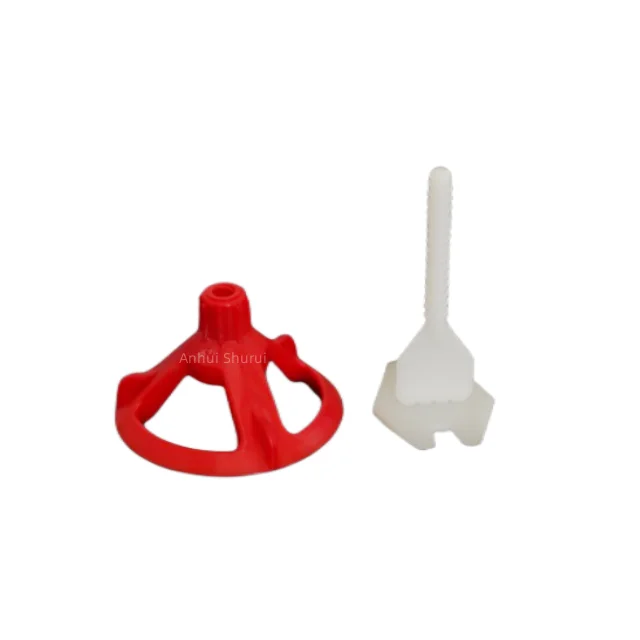 SR  Spin Doctor Tile Leveling System1mm 1.5mm White  Lippage Control System 100 Kit With 1/8 Base plates