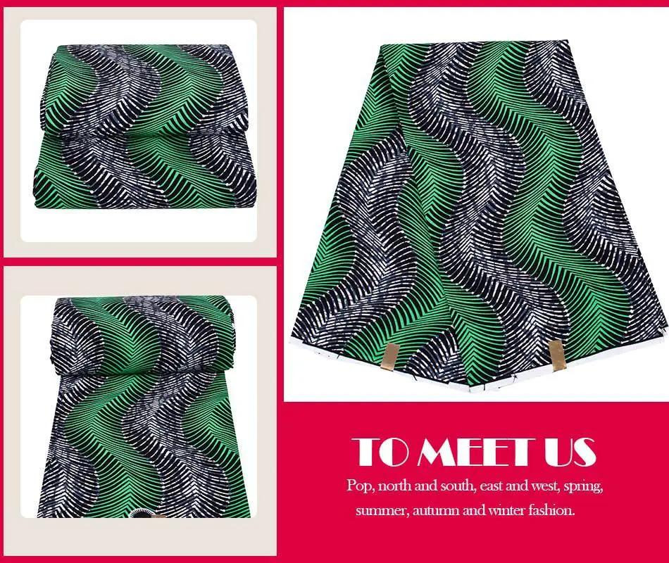 Cotton African print batik cloth holland wax fabric custom logo pattern wax printed fabric