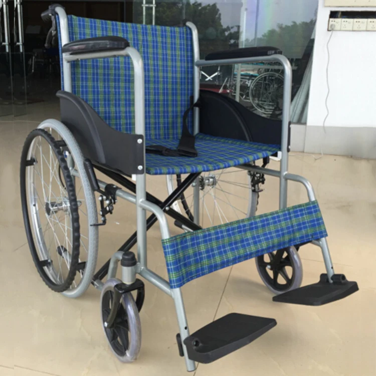 China Supplier Supply Steel Convenient Body Health Care Wheelchair Manual Wheel Chair