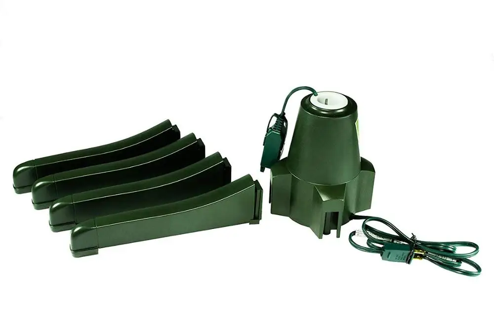 Wholesale Popular Plastic Artificial Trees Rotating Strong Xmas Tree Stand Plastic Rotating Christmas Tree Stand