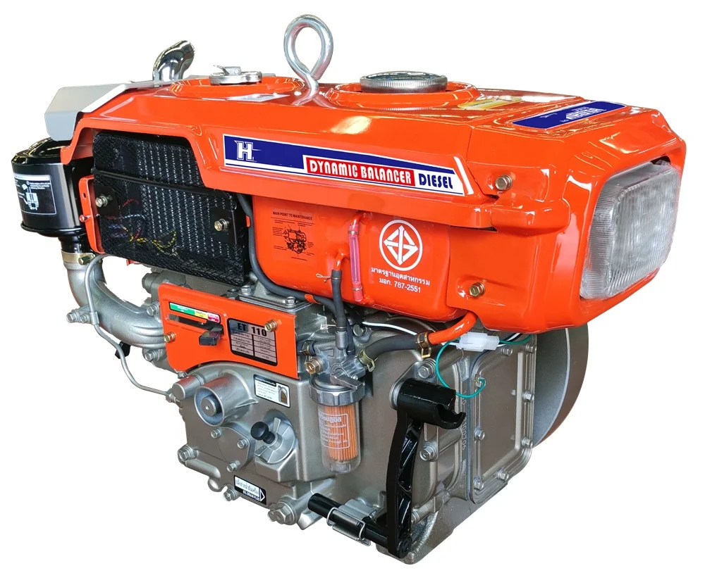 WS-ET95 одноцилиндровый дизельный двигатель ET110 ET120 ET140DI