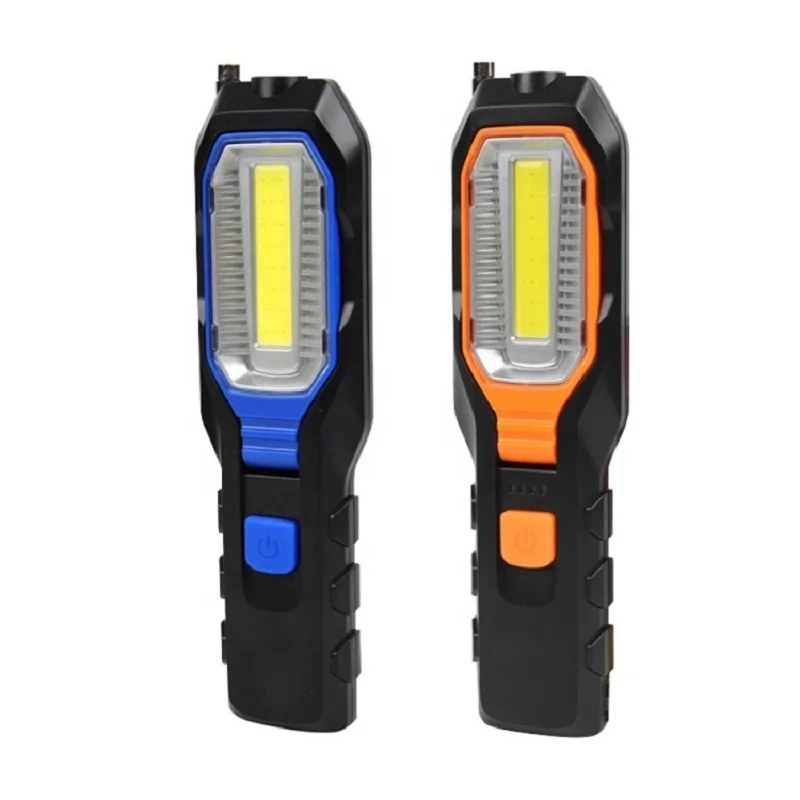 Outdoor using car repairing USB rechargeable Portable COB led work light with Magnetic