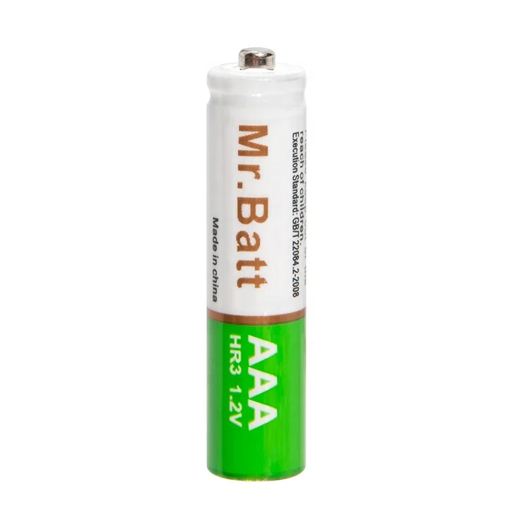  Высокое качество заказной 1 2 V 700mAh AAA никель-металл гидридный аккумулятор NiMH аккумуляторная