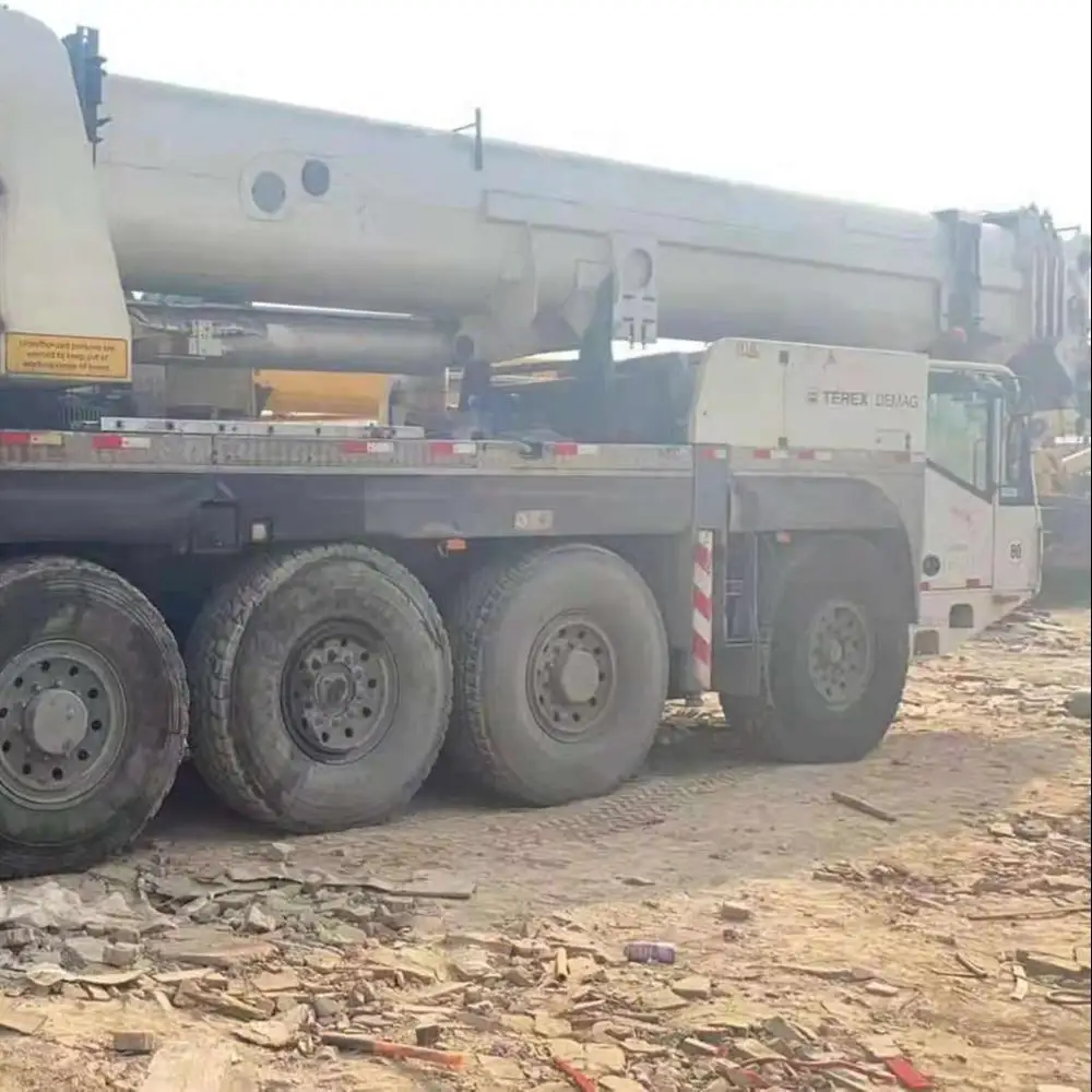 USED  GOOD  CONDITION   TEREX  100TON   MOBILE   CRANE