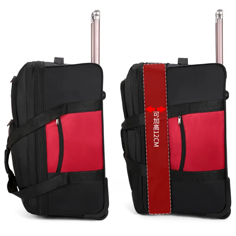 Extra Large 32Inch High Quality Travelling Bags Trolley Luggage Rolling Duffle Trolley Duffle bag Luggage Wheels