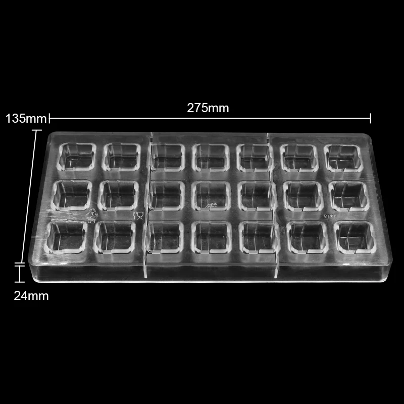 
Chocolate Bar Mold Polycarbonate Cake Tools Baking 
