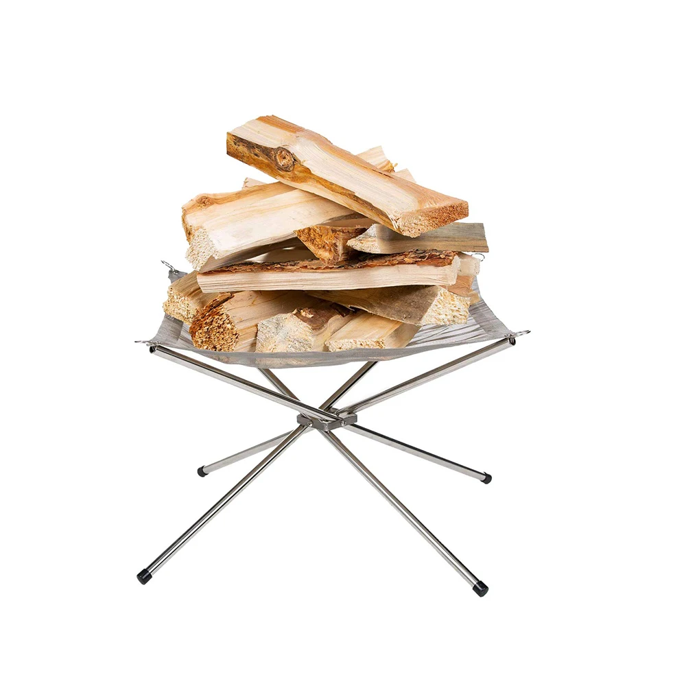 Customized Feuerstellen ISO9001 Certificate Portable Fire Pit Camping Foldable