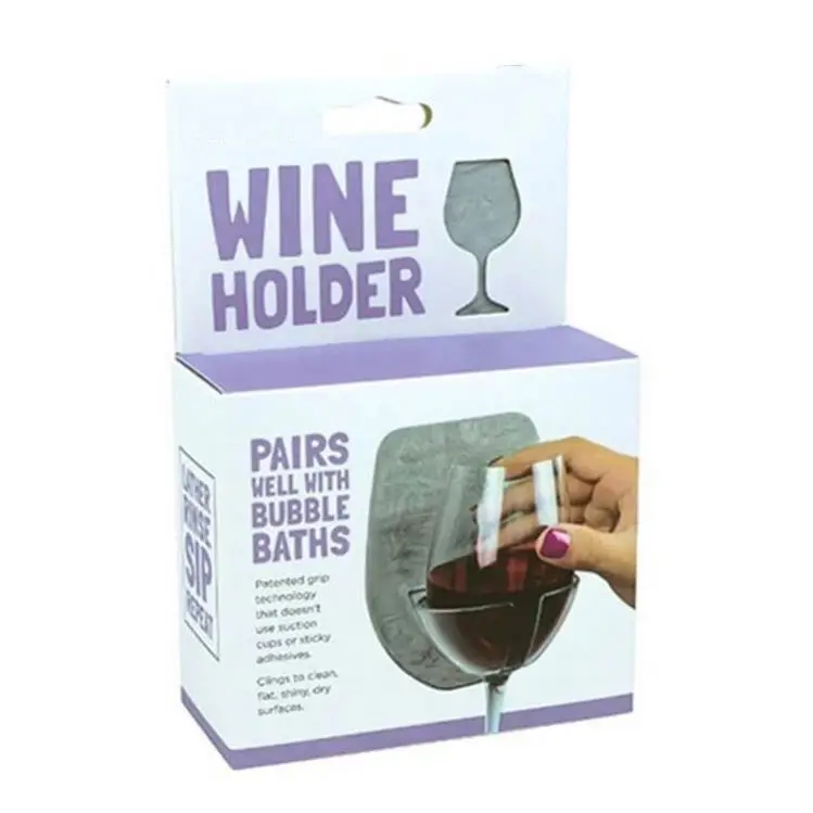 
Watt Plastic Wine Glass Holder Bath Shower Strong Wine Glass Storage Rack Kitchen wine Rack Holder CE0045 