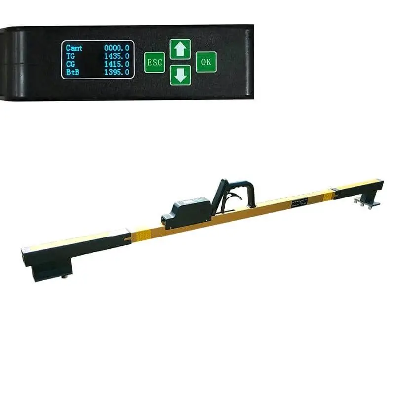 Railway Digital Track Level Gauge for Switch and Crossing Measuring