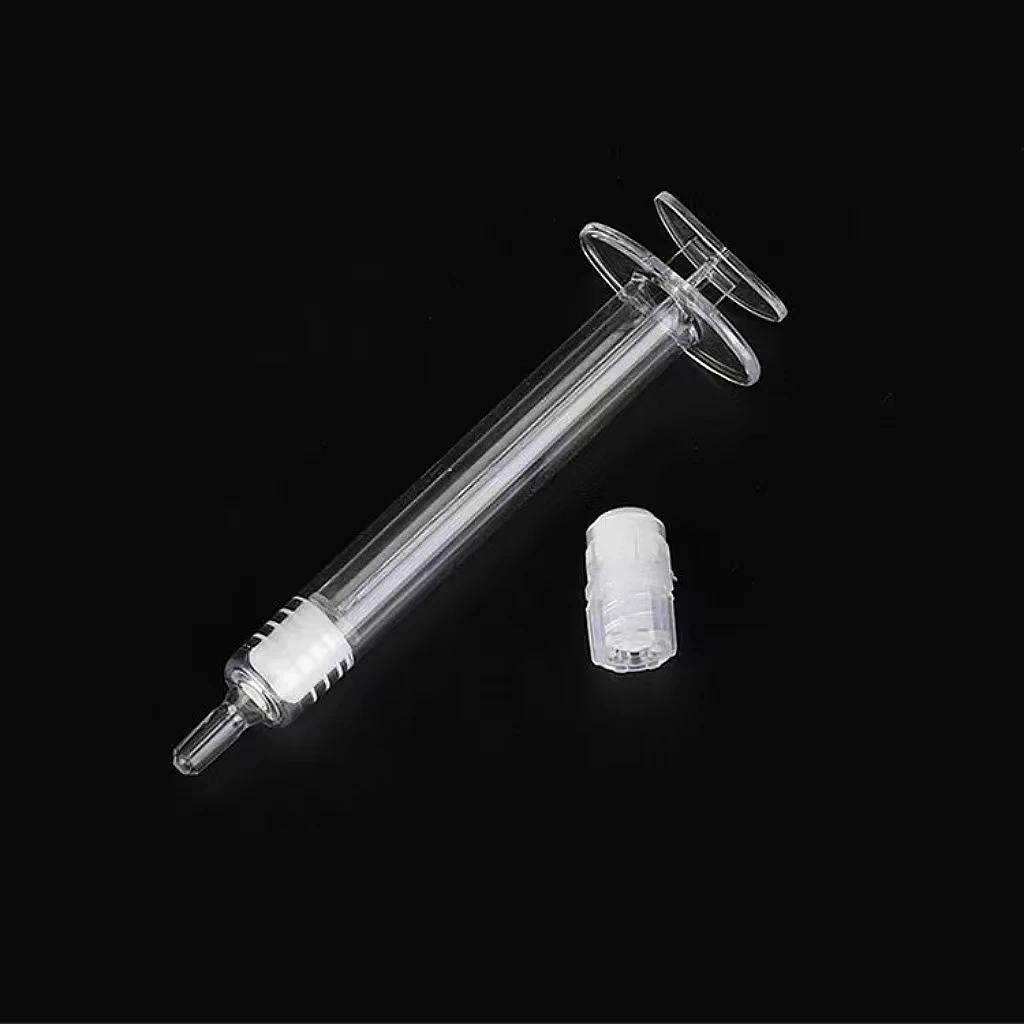 Transparent Plastic Syringe Plastic Packaging Products Airless Bottles For Cosmetology Bottles Airless Pump Bottle