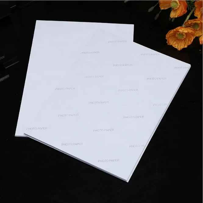 high quality waterproof Inkjet printable high Glossy Photo Paper with sticker