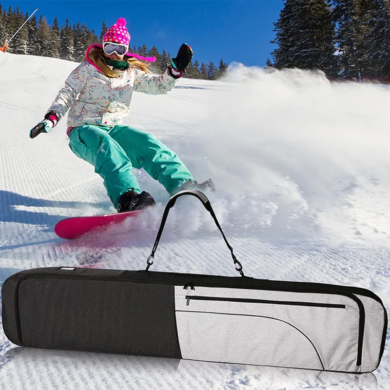 600D Snowboard Bags Outdoor Sports Totebag Ski Accessories Storage Sling Shoulder Bags Ski Boot Helmet Organizer Skateboard Bags