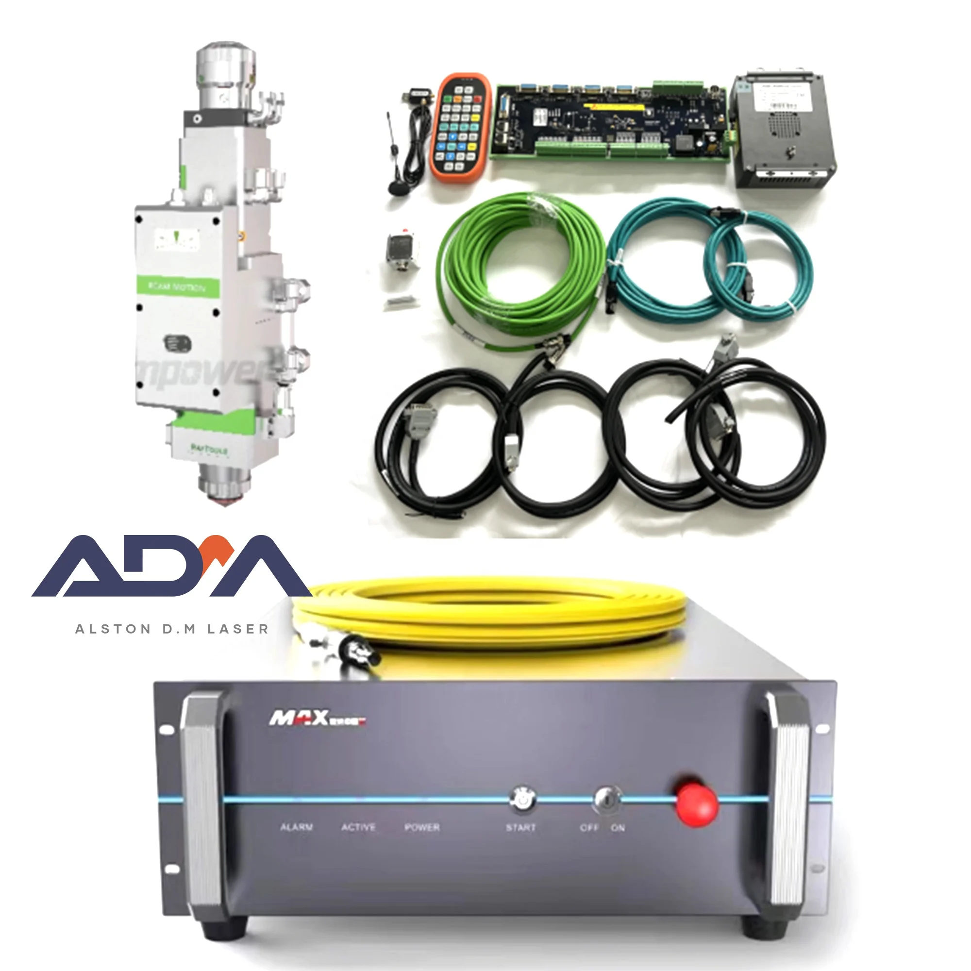 Лазерный набор ADMLaser по конкурентоспособной цене в том числе MAX3KW + Ratools BM110 Raytools система управления системой режущие машины