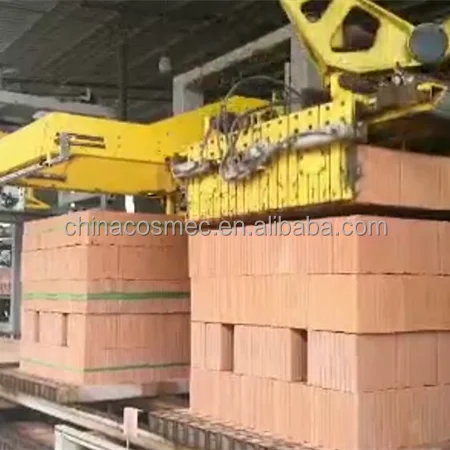 Automatic Red Clay Hollow Brick Making Machinery Professional Equipment Soil Cement Block Making Machine