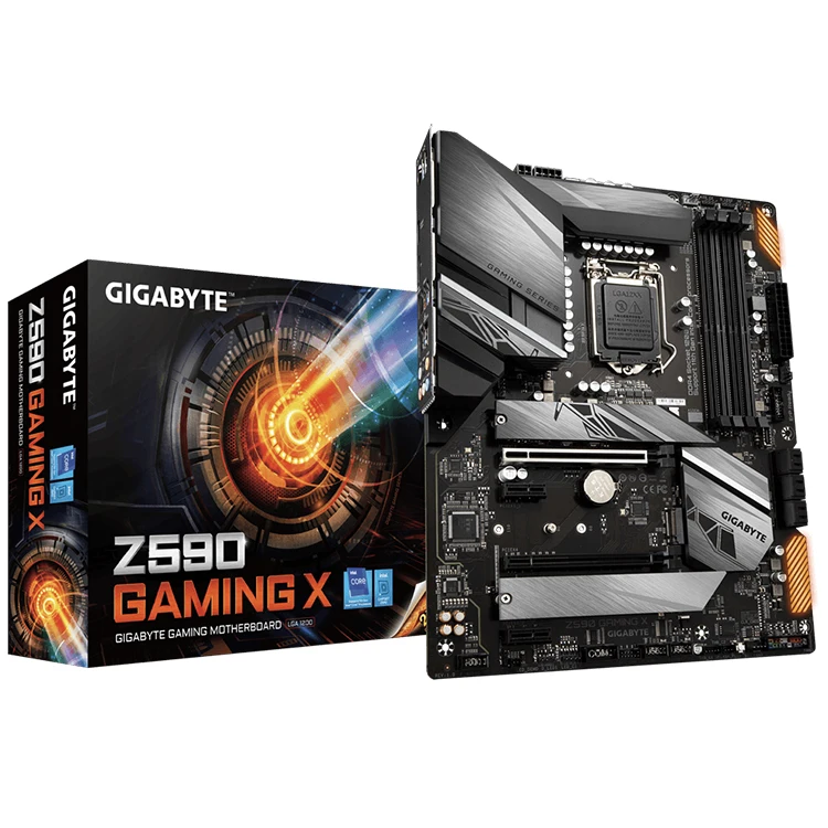GIGABYTE Z590 GAMING X Motherboard with LGA1200 Support 11th and 10th Gen Intel processors