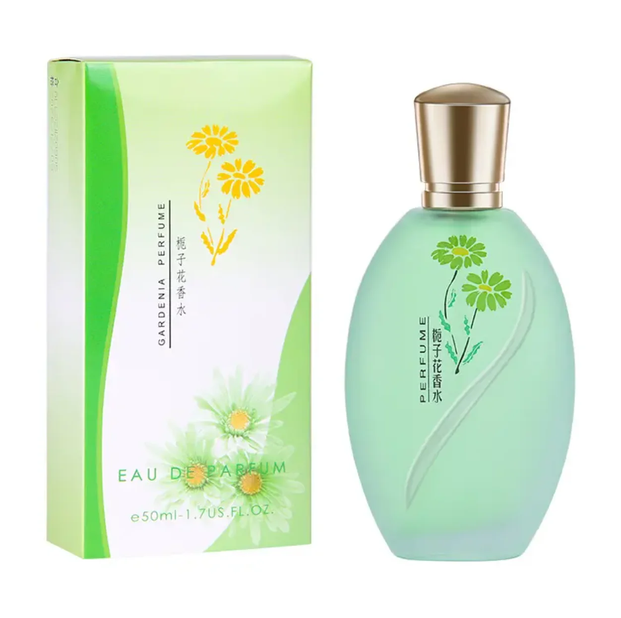 Osmanthus Ladies Perfume Fragrance 5 Smell Body Mist Hot Sell 50ml Eau De Toilette Lasting Rose Perfume