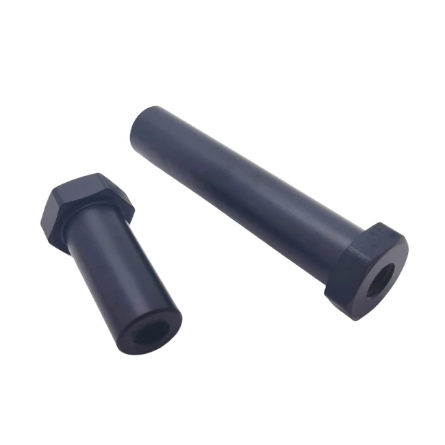 Professional Processing Custom High Precision Service Black Shaft CNC Machining Parts