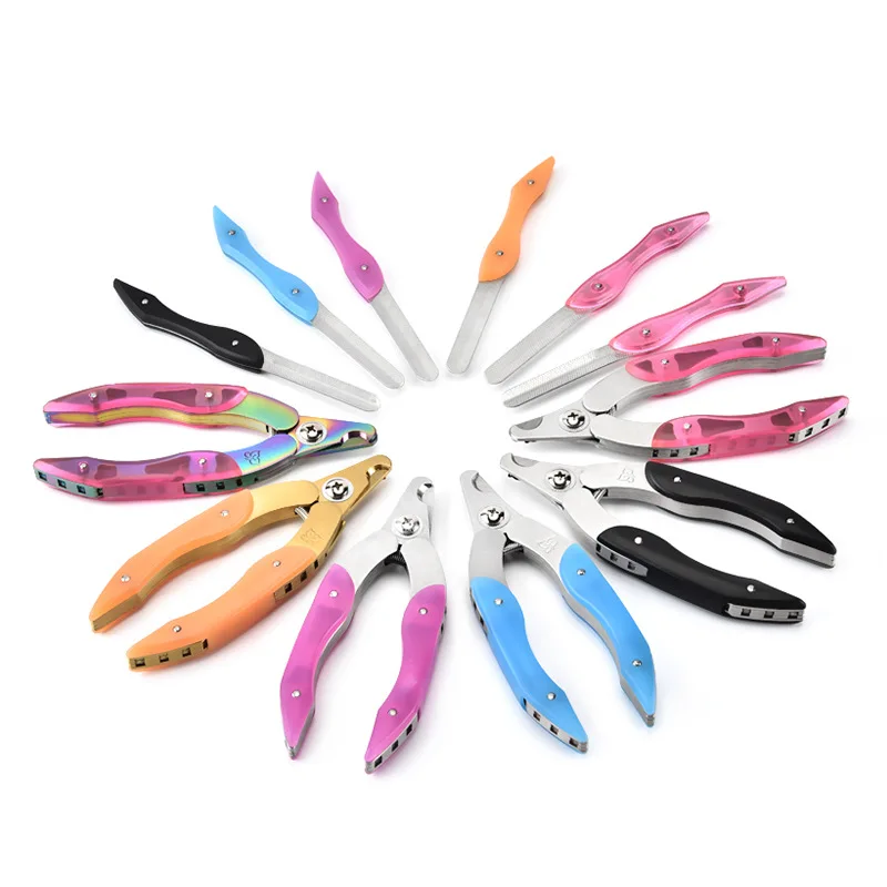 Professional Pet Nail Clippers and Claw Trimmer with Safety For Animals Paws Grooming Dog Cat Clippers