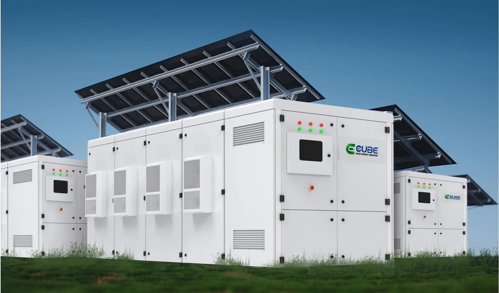 100KWh 200KWh 300KWh  microgrid system lithium battery energy storage system solar wind gen set hybrid power plant 3phase output