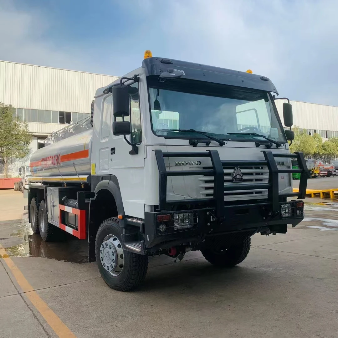 HOWO SINOTRUK EURO 3 20000 LITERS OIL TANK TRUCK EXPORTING CRUDE OIL DIESEL GASOLINE TRANSPORT TRUCK