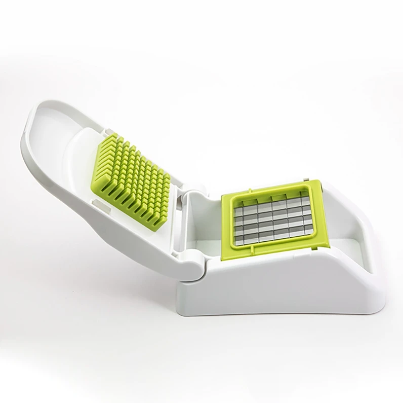 Plastic Mini Green Manual Slice Fruit Household Kitchen Accessory Vegetable Slicer Shredder Dicer Chopper