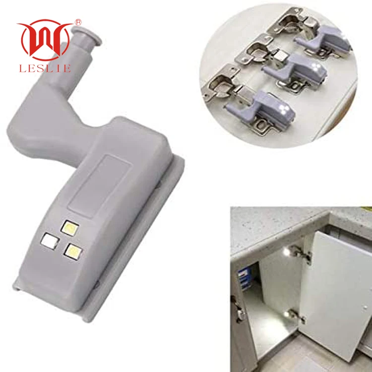 Внутренний шарнир, светодиодный сенсорный светильник, батарея, ночные светильники для шкафа, чулана, гардероба