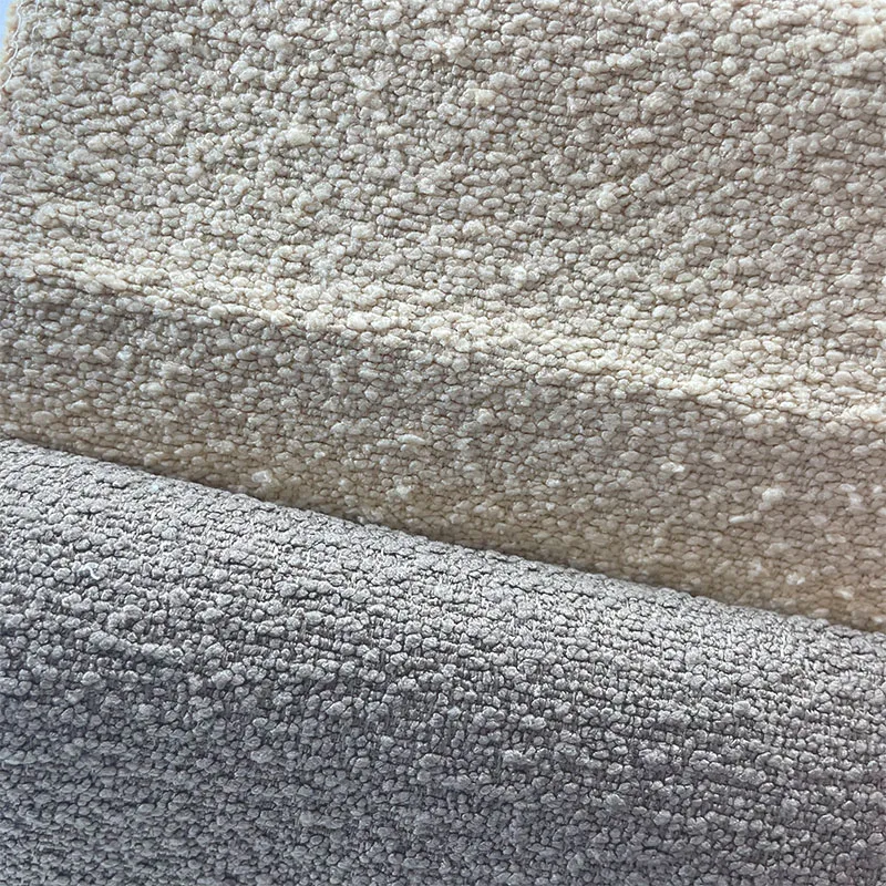 Free Sample 460-560gsm Upholstery Sofa Fabrics teddy boucle fabric upholstery Textile For Sofas And Furniture