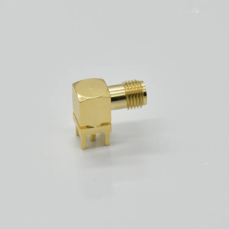  РЧ коаксиальный SSMA-KWHD розетка PCB SSMA-KWE правый угол гнездовой разъем для