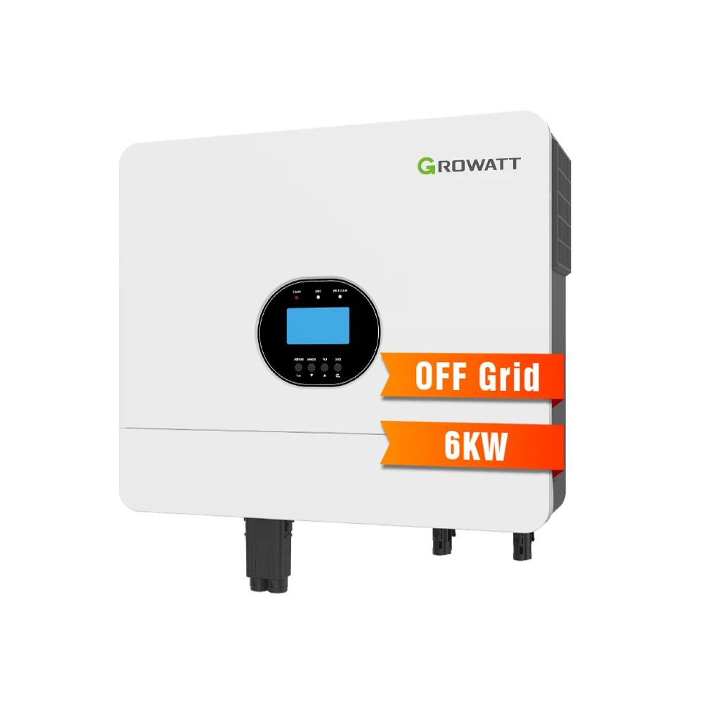 Growatt 6 kw 10 kw solar inverter solar home system on off grid hybrid inverter