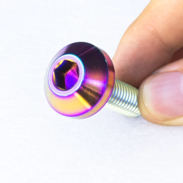Gr5 Titanium hub  Bolts for bicycle M14