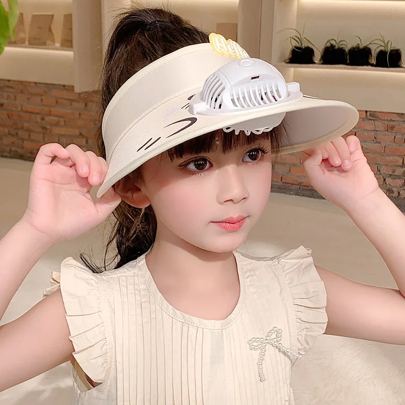 Детская летняя шляпа с большими полями и защитой от УФ-излучения