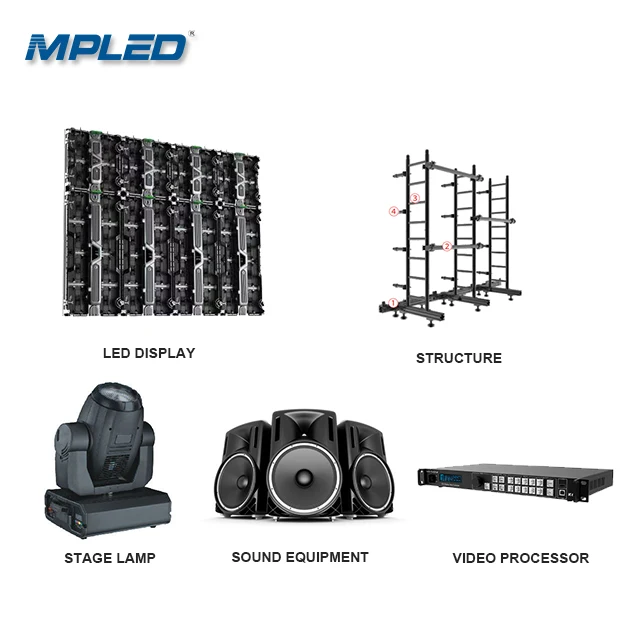 MPLED IP65 waterproof led p3 outdoor advertising display digital billboard outdoor advertising