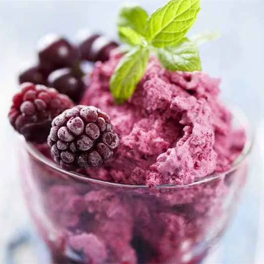 Лидер продаж, мягкий и твердый порошок для мороженого с фруктовой клубникой