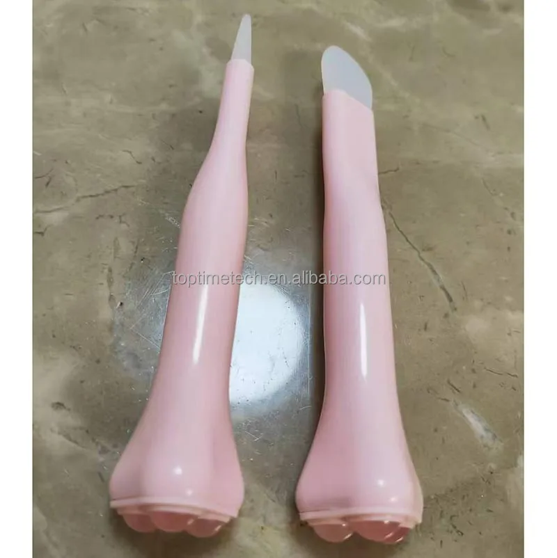 Patent production new mold face eye cram massage stick jade roller gua sha with custom logo label