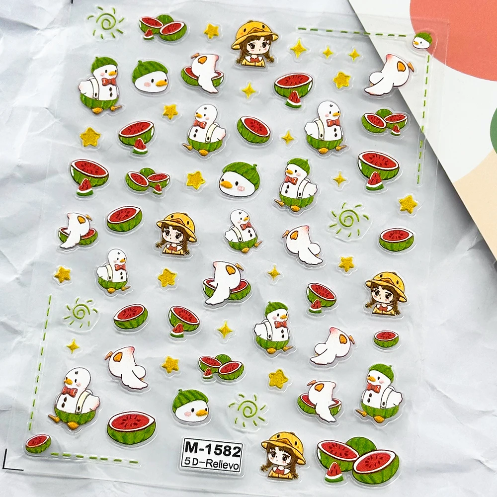 Nail Decal Wholesale Free Samples Nail Stickers Checker Bowknot Valentines Sticker for Nail