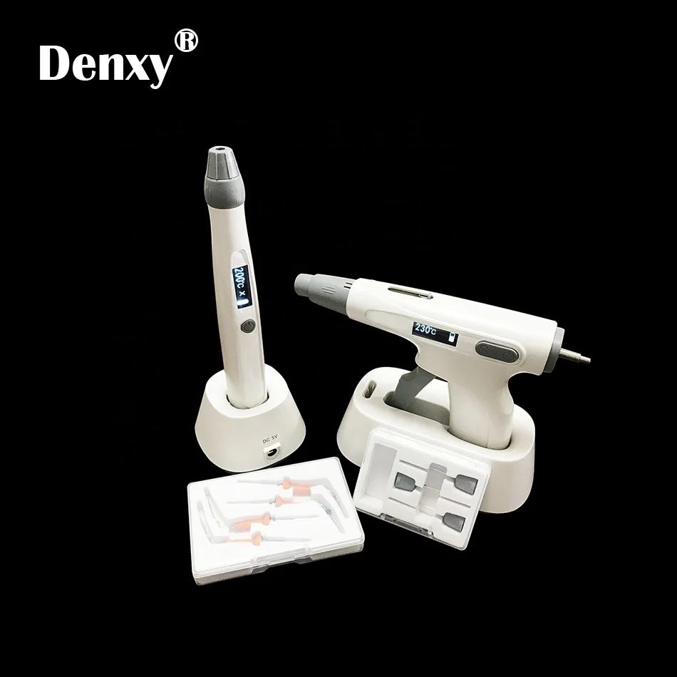 Denxy Dental Endodontic Cordless Gutta Percha Obturation Needles Endo-Apex Obturation System Gutta Percha Gun/Condensation Pen