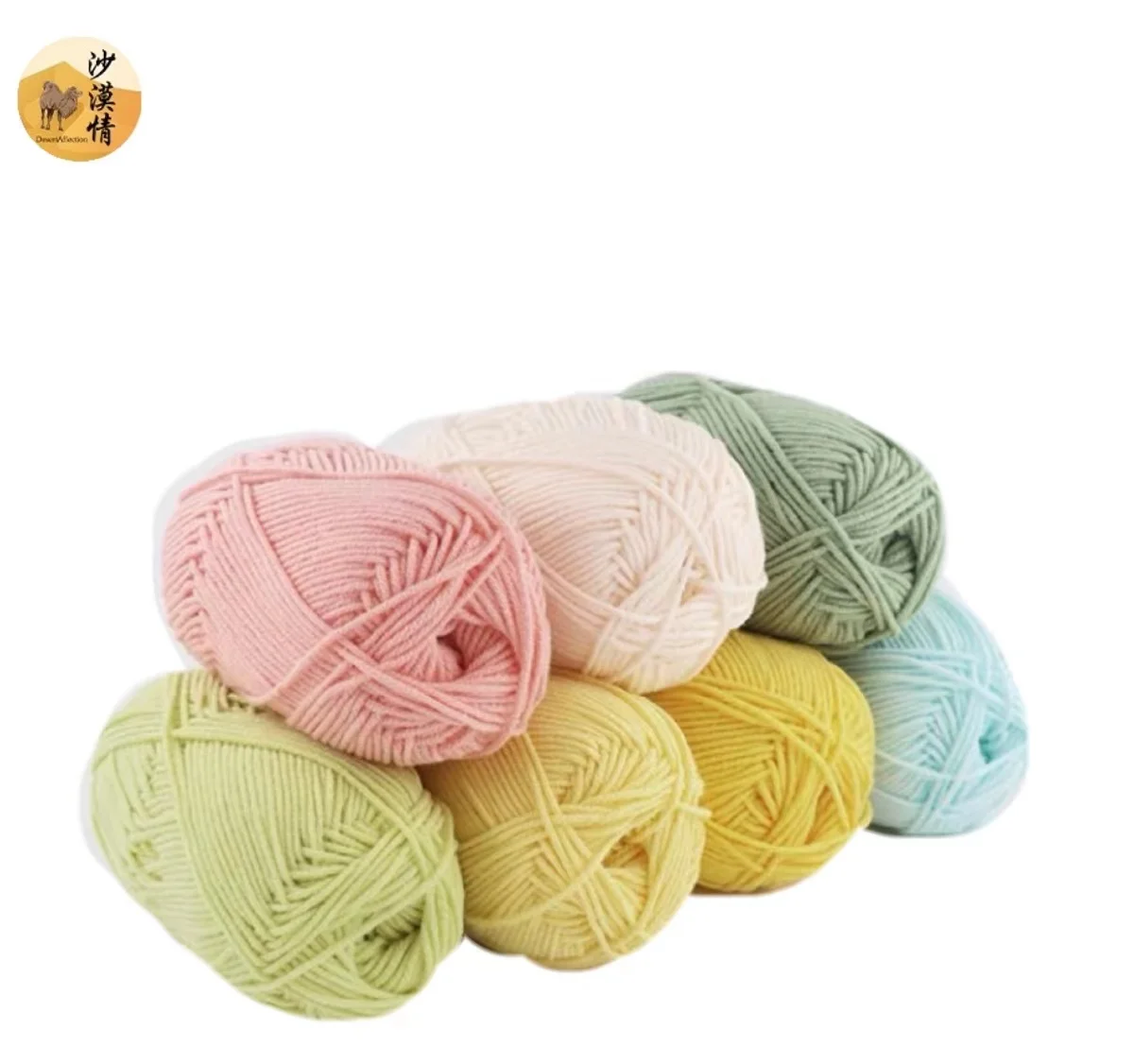 Shuotai 92 цвета вязание необычная цветная пряжа окрашенная молочная хлопчатобумажная пряжа 4 слоя хлопчатобумажная пряжа