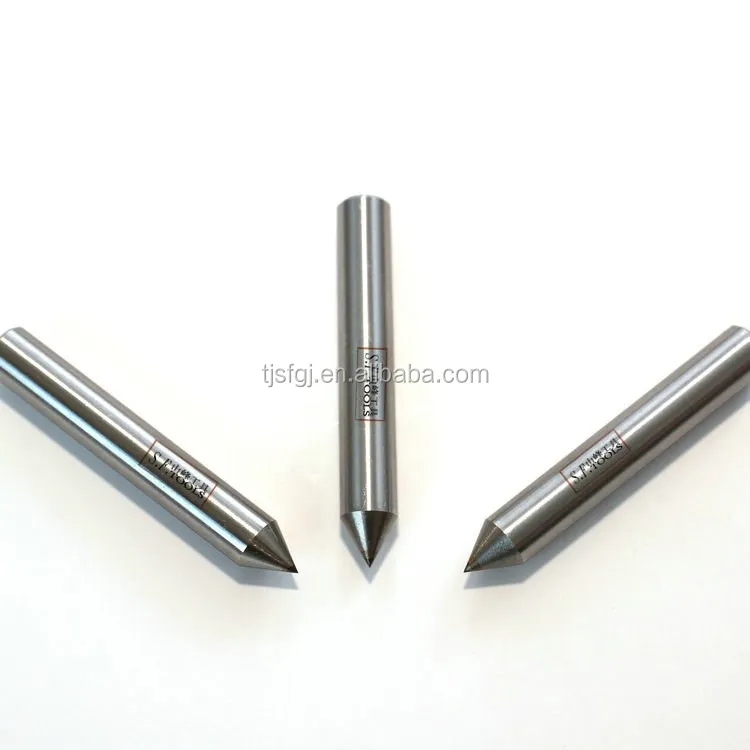 Precision diamond dresser|60 degrees or 90 degrees dresser|vertebral shape sharp diamond knife|Single Point Diamond Dresser