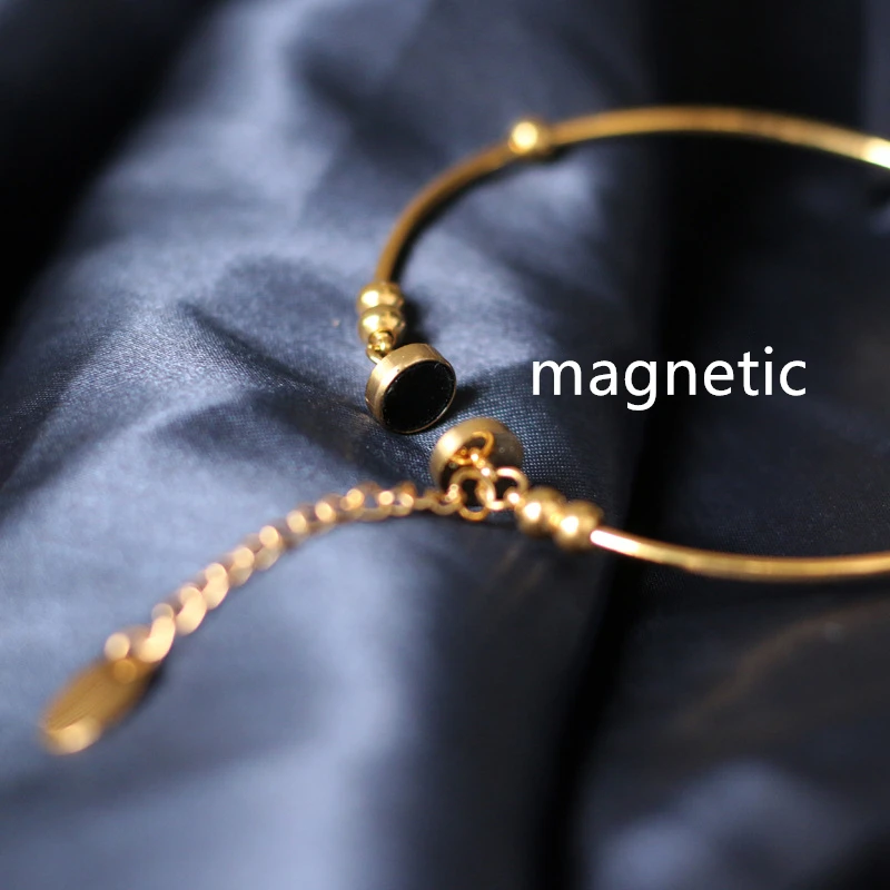 New Arrival Fashion Stainless Steel 18k Gold Plated Bracelets Pearl Bangles Charm Bracelet For Women