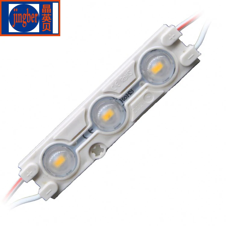 high power 12v 1.5W 3 leds modulo outdoor 2835 sign module smd 5730 size6515 light box injection led modules