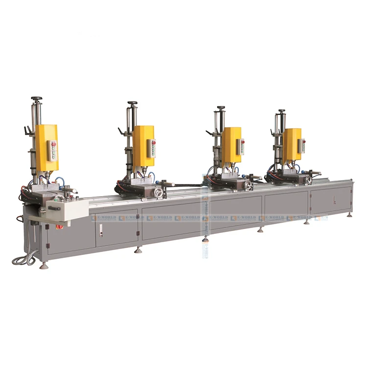 Aluminum profile machine aluminum curtain wall combination  multi head drilling machine