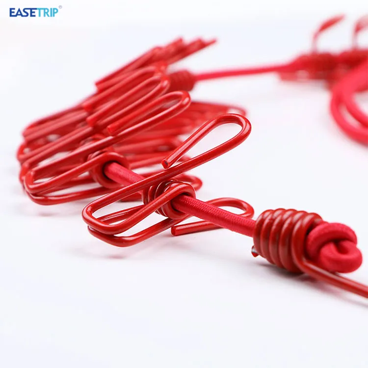 Outdoor Travel Elastic Retractable Clothesline Drying Rope Camping Bunnings Clothesline Wire
