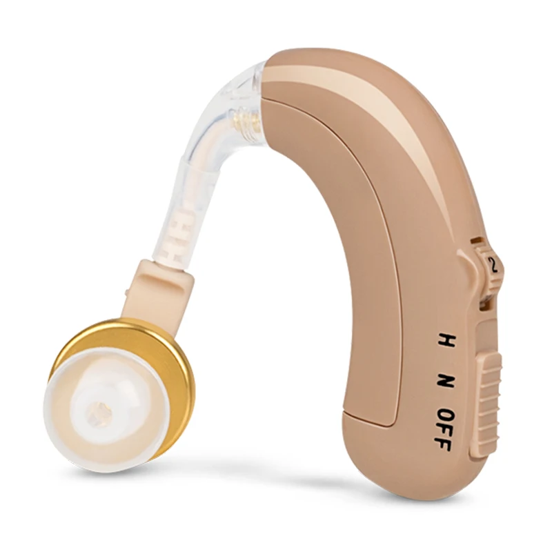 China Manufacturer BANGLIJIAN Noise Cancelling Rechargeable Digital hearing Aid BTE Hearing Amplifier