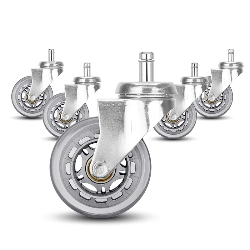 3-дюймовое офисное кресло из полиуретана с поворотным колесиком