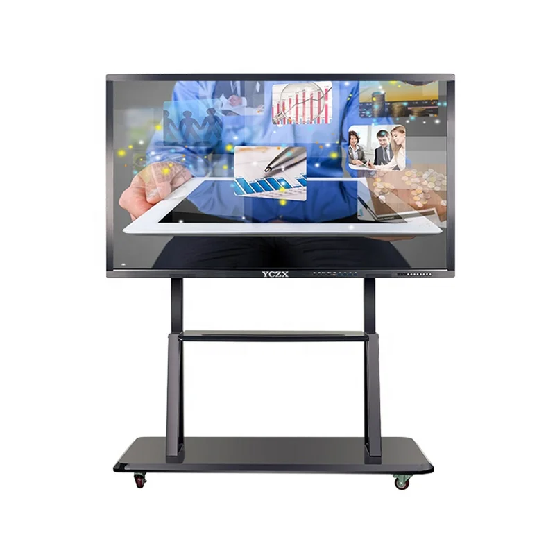 86 inch finger multi touch screen smart lcd display classroom electronic digital interactive whiteboard